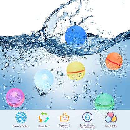 DropShop™ Reusable Water Balloons (12 pcs)